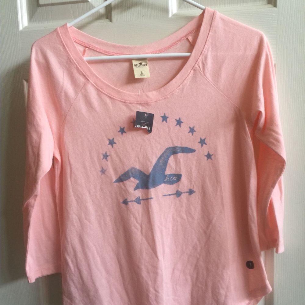 New w/ Tag Hollister 3/4 sleeve top